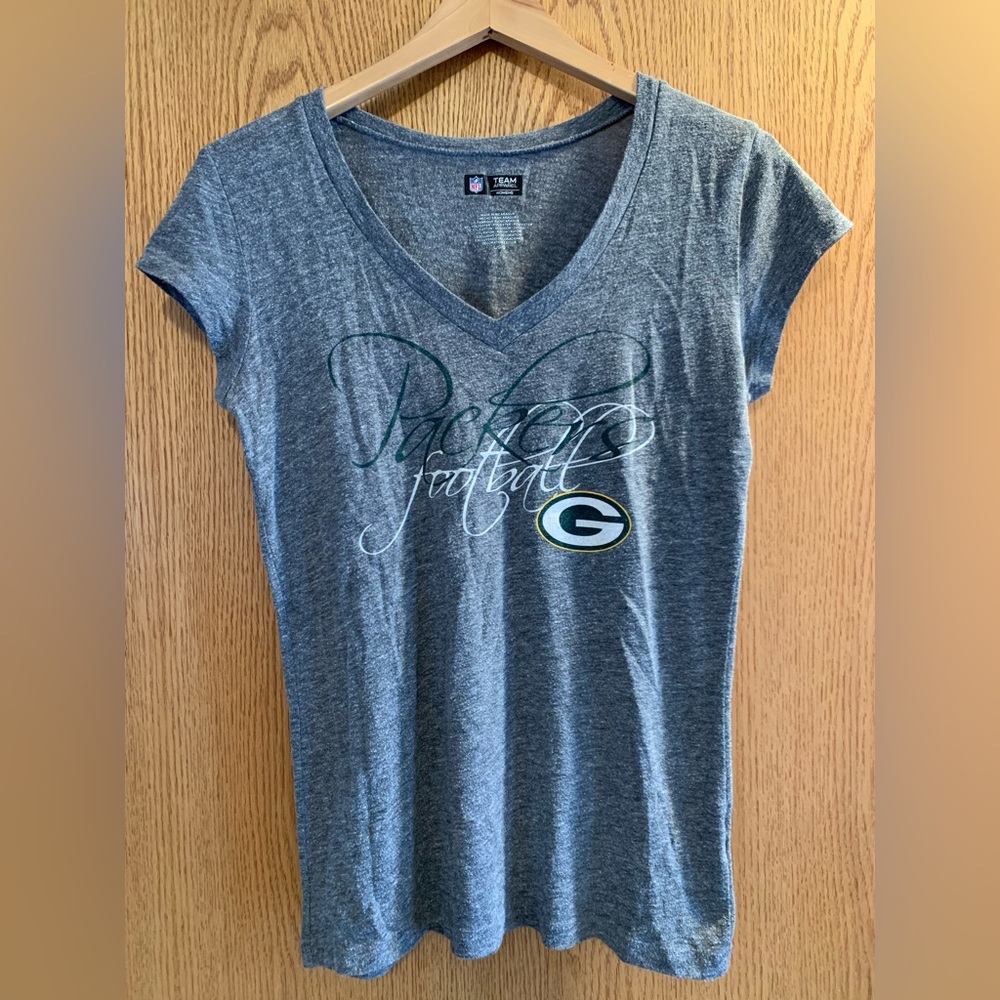 Grey Green Bay Packers Top